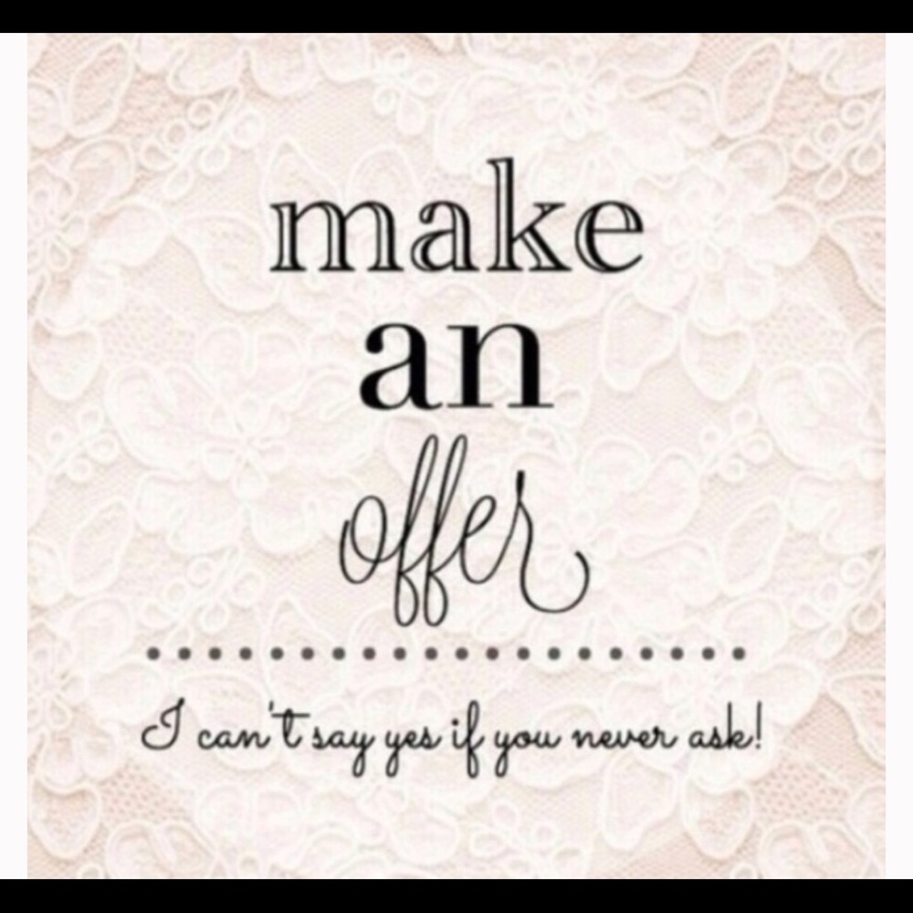 Make an offer 😉